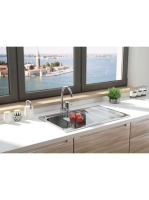 Deante Aster ablak elé szerelhető mosogató csaptelep BCA061M