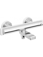 Deante termosztátos kádtöltő csaptelep behajtható kádkifolyóval, króm BCH_01BT