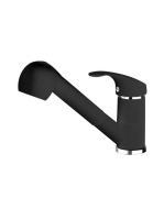 Deante Pepe konyhai csap, kihúzható kifolyóval, króm/grafit BDP_271M