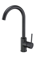 Deante Nemezja magasított konyhai csaptelep, metál fekete BEN_G62M