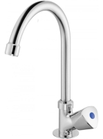 Deante tekerőgombos 266 mm-es magas mosdócsaptelep, hideg vagy kevert vízhez, króm BEZ 062L