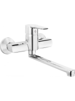 Deante Corio ECO egykaros falra szerelhető konyhai csaptelep​, fényes króm BFCE080M