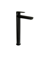 Deante Alpinia egykaros magasított mosdó csaptelep, matt fekete BGA_N20K