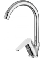 Deante Chaber egykaros mosogatócsaptelep forgatható kifolyóval, króm BGC 062M