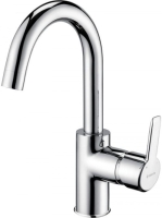 Deante Arnika egykaros mosdó csaptelep forgatható kifolyóval, króm BQA 024M