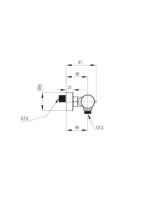 Deante Arnika zuhany csaptelep, króm BQA 040M