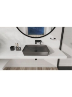 Deante Arnika egykaros falsík alatti mosdó csaptelep, matt fekete BQA N54L