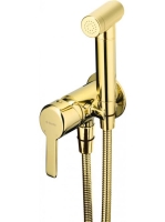 Deante Arnika falsík alatti bidé csaptelep bidé típusú kézizuhannyal, arany BQA Z34M