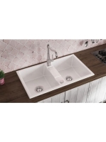 Deante Tamizo egykaros konyhai csaptelep szögletes kifolyóval, króm BQT 063M