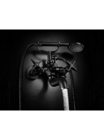 Deante Temisto kádtöltő csaptelep zuhanyszettel, matt fekete BQT N11D