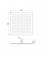 Deante Box falsík alatti termosztátos zuhanyrendszer BXYZ0EAT