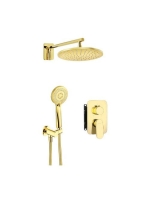 Deante Alpinia Falsík alatti zuhanyrendszer, arany BXYZZGAM