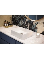 Deante Jasmin szögletes fehér mosdótál 40x30 cm CDJ_6U4S