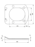 Deante Hiacynt New lágyan záródó WC-ülőke CDY_6SOZ