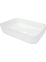 Deante Hiacynt New pultra ültethető kerámia mosdó 50x36 cm, túlfolyó nélkül CDY_6U5S