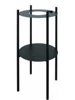 Deante Silia álló fém konzol 84x36 cm, matt fekete CKS_N36A