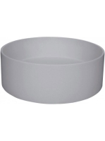 Deante Silia pultra ültethető gránit mosdótál 36 cm, szürke metál CQS_SU4S