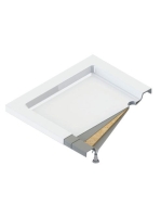 Deante Jasmin téglalap alakú 80x90 akril zuhanytálca KGJ_049B