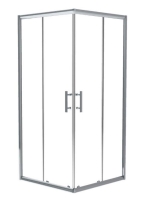 Deante Jasmin Plus szögletes zuhanykabin 80x80 cm (króm+transparent) KTJ_042P