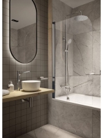 Deante Jasmin 80x140 kádparaván króm profillal KTJ_076P