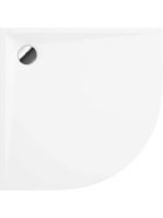 Deante Kerria Plus félköríves 90x90 akril zuhanytálca KTS_053B