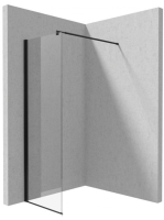 Deante Kerria Plus walk-in zuhanyfal 70x200 cm (fekete+transparent) KTS_N37P