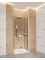 Deante Kerria Plus összecsukható zuhanyajtó 100x200 cm (króm+transparent) KTSX043P