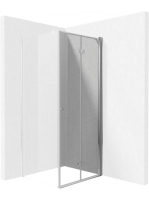 Deante Kerria Plus összecsukható zuhanyajtó 70x200 cm (króm+transparent) KTSX047P