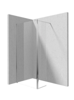 Deante Kerria Plus Walk-In zuhanyfalhoz behajtható panel, króm KTSX072P