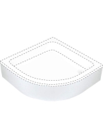 Deante Plus II félköríves előlap 80 cm-es zuhanytálcához KTU_032O