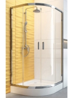 Deante Funkia 80x80 negyedköríves zuhanykabin, króm profilszín KYP 052K