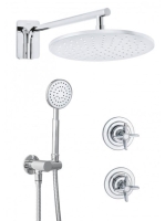 Deante Temisto falon belüli zuhanyrendszer, króm NAC_09QT