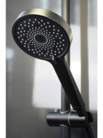 Deante Alpinia 3 funkciós kézizuhany, fekete NGA N5RS