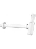 Deante kerek mosdószifon, fehér NHC A31K