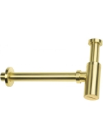 Deante kerek mosdószifon, szálcsiszolt arany NHC R31K