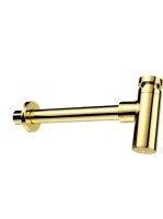 Deante kerek mosdószifon, arany NHC Z31K