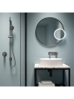 Deante Arnika 3 funkciós kézizuhany, titánium NQA D51S