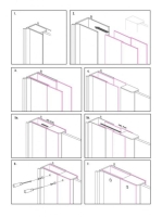 Deante hosszabbító profil 200 cm króm zuhanyajtókhoz XKC00PC02