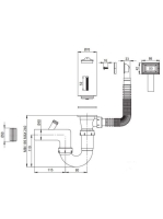 Deante Legato 1 medencés acél mosogató csepegtetővel 76x43,5 cm, dekor ZEL 3110