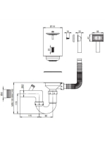 Deante Twist 1 medencés acél mosogató csepegtetővel 58x44,5 cm, dekor ZEU 311C