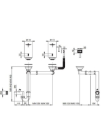 Deante Xylo 1,5 medencés acél mosogató 62x44 cm, dekor ZEX 3503