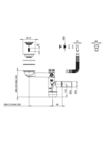 Deante Corda 1 medencés gránit mosogató 38x46 cm csepegtető nélkül, alabástrom ZQA A10B