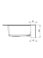 Deante Eridan félig beépíthető gránit mosogatótálca, grafit metál ZQE G10K