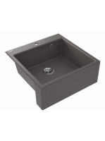 Deante Eridan félig beépíthető gránit mosogatótálca, antracit metál ZQE T10K
