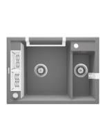 Deante konyhai szivacstartó kampó, bianco fehér ZZM A10H