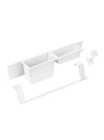 Deante Magnetic mosogató tartozék szett, bianco fehér ZZMKA11O