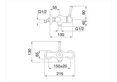 Bugnatese Denver 6438- zuhanycsaptelep test