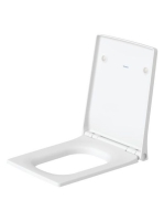Duravit Viu szögletes softclose&gyorskioldós WC ülőke 0021190000