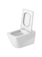 Duravit Viu szögletes softclose&gyorskioldós WC ülőke 0021190000