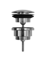 Duravit Chrome krómozott Click-Clack leeresztőszelep túlfolyós mosdókhoz 0050521000